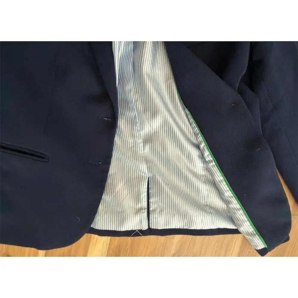 J. Crew Parke Blazer in Bi-Stretch - Navy Blue Size S